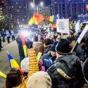 Protest anticoruptie - Piata Victoriei