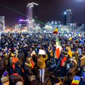 Protest anticoruptie - Piata Victoriei