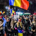 Protest anticoruptie - Piata Victoriei