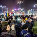 Ploaie de stele - Protest anticoruptie - Piata Victoriei