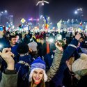 Ploaie de stele - Protest anticoruptie - Piata Victoriei