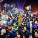 Protest anticoruptie - Piata Victoriei