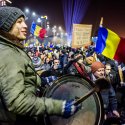 Tobosar - Protest anticoruptie - Piata Victoriei