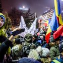 Protest anticoruptie - Piata Victoriei