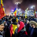 Protest anticoruptie - Piata Victoriei