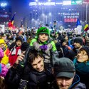 Protest anticoruptie - Piata Victoriei