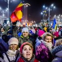 Protest anticoruptie - Piata Victoriei