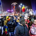 Protest anticoruptie - Piata Victoriei