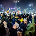 Ploaie de stele - Protest anticoruptie - Piata Victoriei