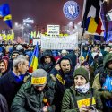 Protest anticoruptie - Piata Victoriei