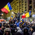 Protest anticoruptie - Piata Victoriei