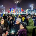 Ploaie de stele - Protest anticoruptie - Piata Victoriei