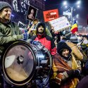 Tobosar - Protest anticoruptie - Piata Victoriei