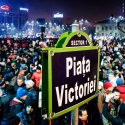 Protest anticoruptie - Piata Victoriei