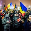 Protest anticoruptie - Piata Victoriei