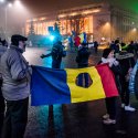 Protest anticoruptie - Piata Victoriei