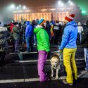 Protest anticoruptie - Piata Victoriei