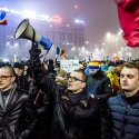 Protest anticoruptie - Piata Victoriei