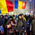 Protest anticoruptie - Piata Victoriei