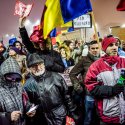 Protest anticoruptie - Piata Victoriei