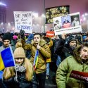 Protest anticoruptie - Piata Victoriei