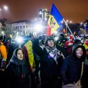 Ploaie de stele - Protest anticoruptie - Piata Victoriei