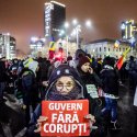 Protest anticoruptie - Piata Victoriei