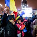 Protest anticoruptie - Piata Victoriei