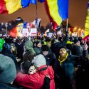 Protest anticoruptie - Piata Victoriei