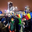 Ploaie de stele - Protest anticoruptie - Piata Victoriei