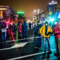 Protest anticoruptie - Piata Victoriei