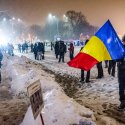 Protest anticoruptie - Piata Victoriei