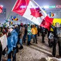 Protest anticoruptie - Piata Victoriei