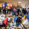 Protest anticoruptie - Piata Victoriei