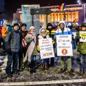 Protest anticoruptie - Piata Victoriei