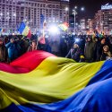 Protest anticoruptie - Piata Victoriei