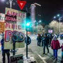 Protest anticoruptie - Piata Victoriei