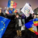 Protest anticoruptie - Piata Victoriei