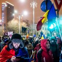 Protest anticoruptie - Piata Victoriei