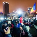 Ploaie de stele - Protest anticoruptie - Piata Victoriei