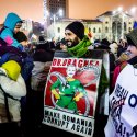 Protest anticoruptie - Piata Victoriei