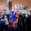 Protest anticoruptie - Piata Victoriei