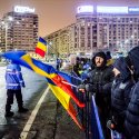 Protest anticoruptie - Piata Victoriei