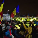 Protest anticoruptie in Bucuresti