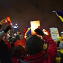 Protest anticoruptie in Bucuresti