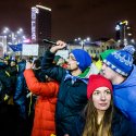 Protest anticoruptie - Piata Victoriei