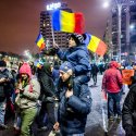 Protest anticoruptie - Piata Victoriei