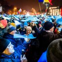 Tricolorul - Protest anticoruptie - Piata Victoriei