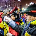 Protest anticoruptie - Piata Victoriei