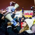 Protest anticoruptie - Piata Victoriei